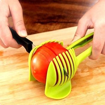 Japace® tomates, de patatas, cebollas, limones, verduras y frutas rebanadora con un soporte para cualquier fermement la herramienta, asistencia de trinchar para la cocina.