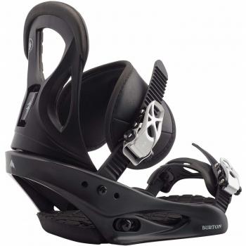 Burton Citizen Fijaciones de Snowboard, Mujeres, Black, M