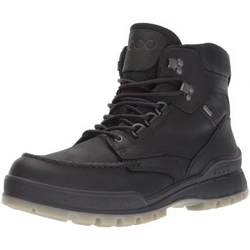 ECCO Men's Track 25 Mid GTX Leather Boot Size 5 Black
