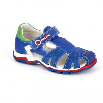 Pablosky 573046 - Cangrejeras con velcro  infantiles, color azul, talla 33