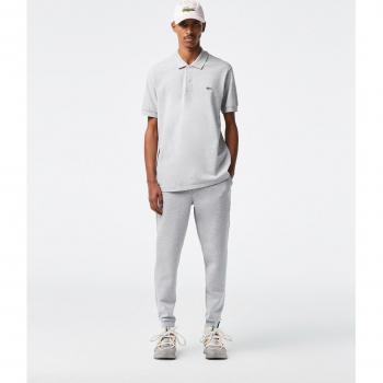 Lacoste XH1776-00 Pantalón de Chándal para Hombre, Slim Fit, Mezcla Jaspeado Gris, Diseño Moderno