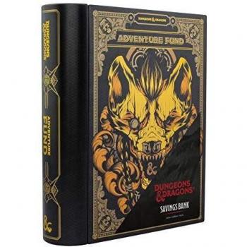 Paladone- Dungeons & Dragons - Hucha de Metal en Forma de Libro
