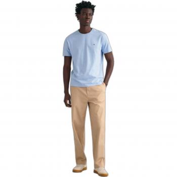 Camiseta GANT - REGULAR SHIELD de algodón para hombre con cuello redondo y bordado Reg Shield