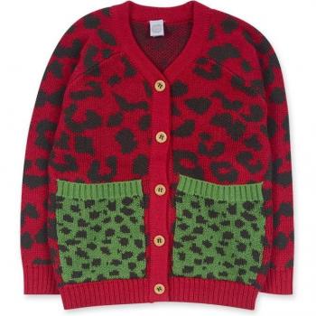 Chaqueta de niña tricot estampada Tuc Tuc My Troop