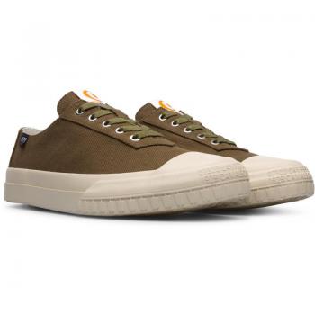 CAMPER Camaleon Sneakers for Men - Green, Size 41, Cotton Fabric