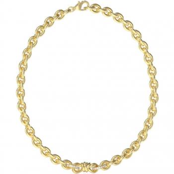Collar Modern Love de acero dorado Guess - Collar Ladies Necklace JUBN04005JWYGTU