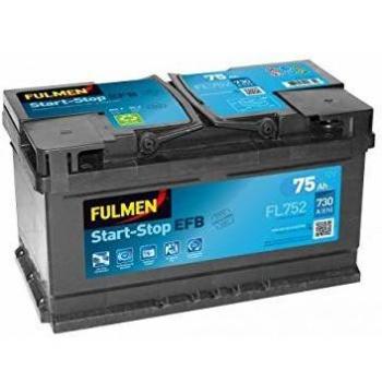 Batería de Auto FULMEN START-STOP EFB FL752 12V 75AH 730A