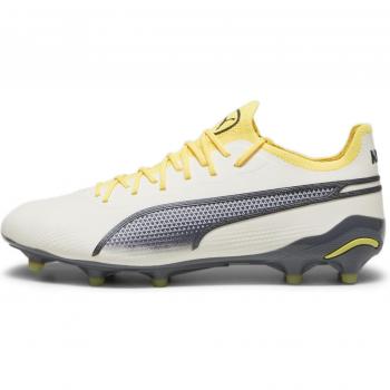Botas de fútbol Puma King Ultimate FG/AG para hombre en color blanco
