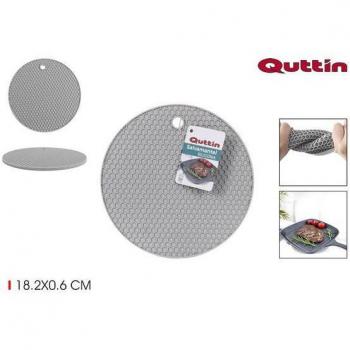 Frutero Quttin Gris Silicona 18,2 cm