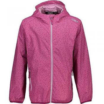 CMP Kids Rain Jacket with Hood - Unisex - Pink