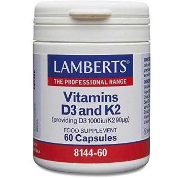 Lamberts Vitamins D3 and K2 60 caps