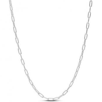 Collar Largo Pandora ME Eslabones Link - 393416C00, tipo de producto: collar largo, características: diseño de eslabones, personalizable con charms, acabado en plata de ley, longitud ajustable