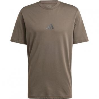 Camiseta de fitness adidas Strength Graphic Hombre Verde Oliva