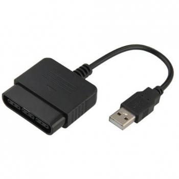 SODIAL(R) Adaptador Converter para Mando de PS1 PS2 a PS3 / PC USB