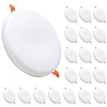 Downlight LED Circular Plana CCT 36W 3300LM Corte Ajustable 60-210mm Pack 20 Ud. - LED ATOMANT