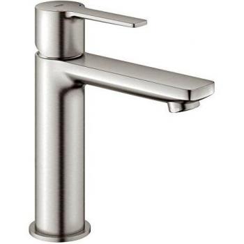 Grifo de lavabo Grohe Lineare S push open Supersteel