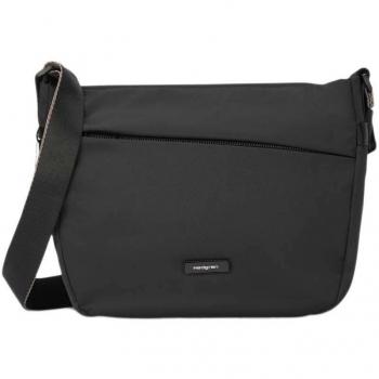Hedgren Gravity Medium Crossover Shoulder Bag - Black