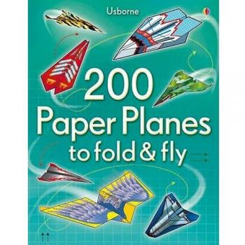 200 Aviones de Papel para Doblar y Volar