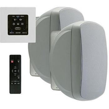 SISTEMA 2x30W MANDO AMPLIFICADOR + CAJAS ACUSTICAS