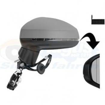 Espejo retrovisor VAN WEZEL 0304807, tipo: espejo retrovisor, características: diseño específico para vehículos, fácil instalación, ajuste manual o eléctrico (dependiendo del modelo), acabado en negro, cumple con estándares de calidad europeos