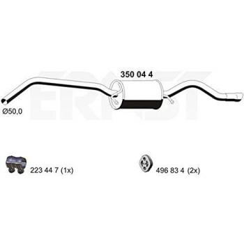 Silenciador trasero ERNST 350044 para MERCEDES-BENZ A1694903821