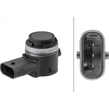 Sensor de aparcamiento HELLA 6PX 358 141-711, tipo: sensor de ayuda al estacionamiento, compatible con SEAT (Leon, Ibiza, Arona, Tarraco, Toledo) y VOLKSWAGEN (Golf