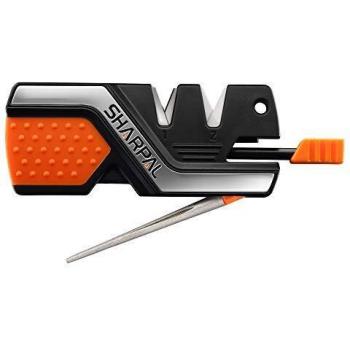 SHARPAL 101N 6 en 1 Afilador de cuchillos, Afilador de navajas, permite reparar, restaurar y afilar rápidamente hojas rectas y dentadas