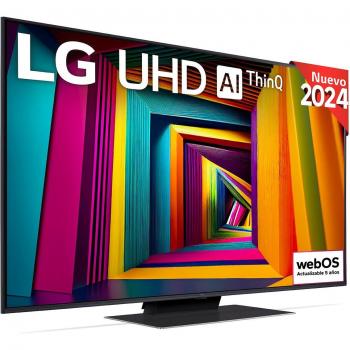 LG 50UT91006LA - Televisor LED de 50 con resolución UHD 4K, Smart TV WebOS24 y control remoto inteligente IA Magic