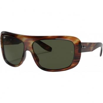 Ray-Ban RB2196 Blair 954/31 Unisex Square Havana Sunglasses