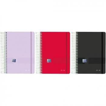 Agenda Escolar Oxford Live&Go Tapa Polipropileno 8º Semana Vista Colores Surtidos Castellano 2023-2024