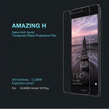 NILLKIN Amazing H - Protector de Pantalla 9H de 0,3mm Cristal Templado oleofóbico para ASUS Zenfone 4 MAX