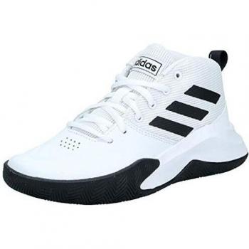 Adidas OWNTHEGAME K Wide, Zapatillas de Baloncesto Unisex niño, Blanco