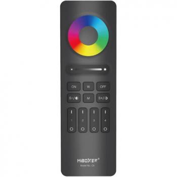Mando a distancia RGB+CCT 4 zonas C5, control remoto de sistemas de iluminación LED, regulación RF 2.4GHz