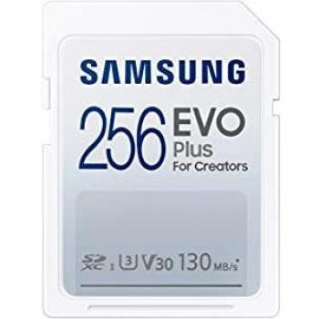 Tarjeta de memoria Samsung EVO Plus 256 GB SDXC UHS-I