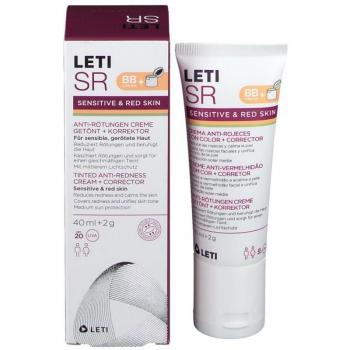 Leti SR Sensitive and Red Skin Color Correcting Cream 40ml