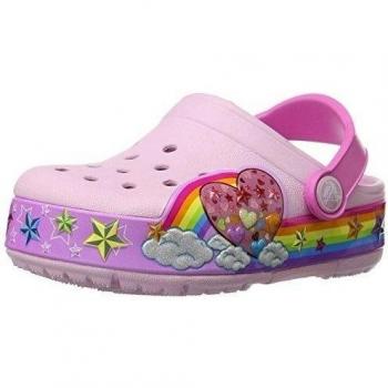 Crocs 202662, Zuecos Para Niñas, Rosa