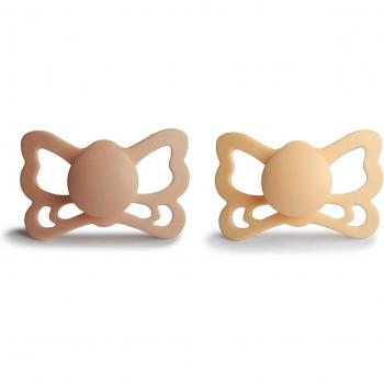 Pack de chupetes anatómicos Frigg Butterfly Silicone 6-18 meses