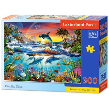 Castorland B-030101 Premium Paradise Cove Jigsaw Puzzle, 300 Pieces Set, Multi