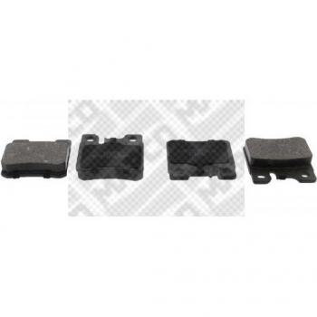 Pastillas de freno MAPCO 6706 - Juego de pastillas de freno, alta calidad, diseño optimizado para una mejor frenada, bajo nivel de ruido, larga durabilidad y resistencia al desgaste