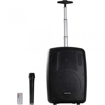 ALTAVOZ PORTÁTIL FONESTAR AMPLY-T 100W BT FM USB/MICROSD BASS REFLEX MICRÓFONO INALÁMBRICO BAT. 2000MAH CARRO TRANSPORTE TROLLEY