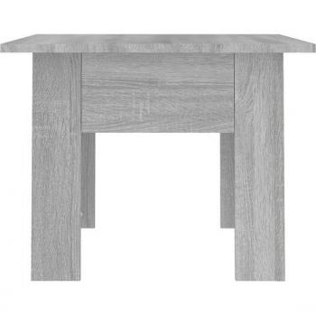 Sonoma Grey Coffee Table 55x55x42 cm Engineered Wood