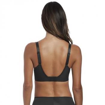 Fantasie Illusion Full Cup Bra, Black, Size 32E, Women's Underwire Side Support, Full Coverage