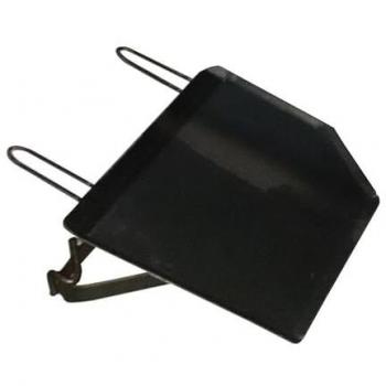 Plancha Asar Giratoria de Acero 4 mm para Chimenea 50 x 45 cm