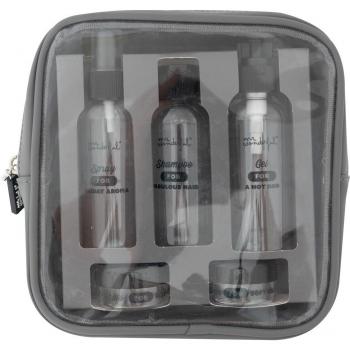 Neceser de viaje con envases - Gris