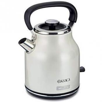 Ariete 2864-27 - Hervidor de agua eléctrico de 1.7 l, 2.000 W, paredes frías, filtro antical lavable y extraíble, color perla