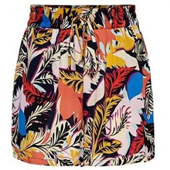 ONLY Carmakoma CARLUXLOU Shorts AOP Pantalones Cortos, Night Sky, 48 para Mujer