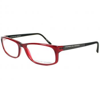 Porsche Design P8243 C Women's Eyeglasses Burgundy Size 54 (Frame Only) - Blue Light Block Available