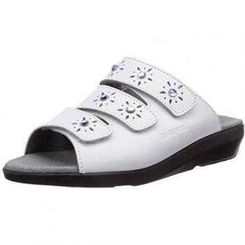 Gevavi 3202 Bighorn Slipper Weiß 41 - Zapatillas De Estar por Casa para Mujer, Color weiß