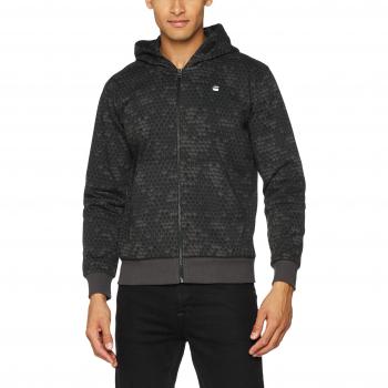 G-STAR RAW Core Hoc Hooded Zip Sw L/S, Chaqueta Punto para Hombre