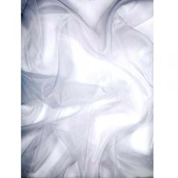 Linder 0681 /10/359BR - Visillo, poliéster, 140 x 260 cm, color blanco